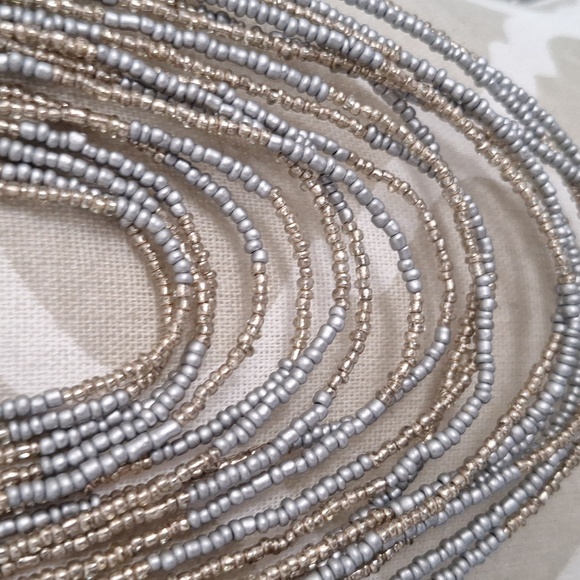 Chico's multi strand Bohemian statement necklace. - Picture 4 of 8